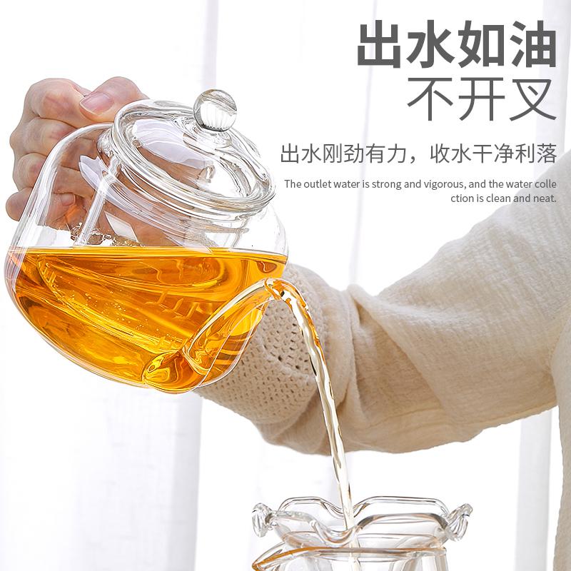 家柏饰(CORATED)玻璃煮茶器套装家用耐热透明烧茶壶功夫电热茶炉白茶普洱茶S高清大图
