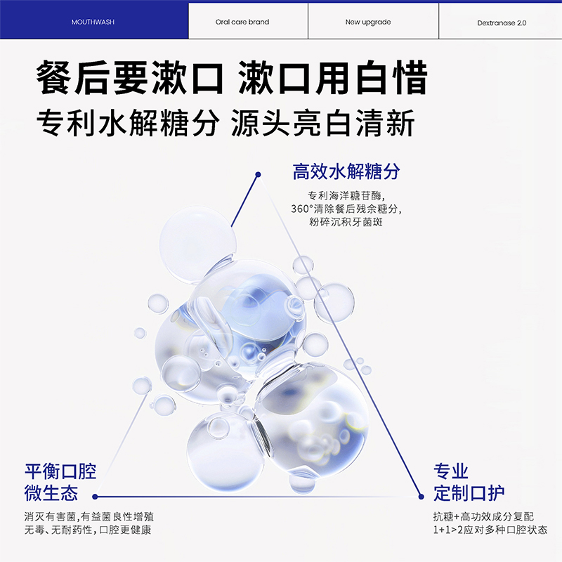 白惜便携漱口水12ml*102支.高清大图