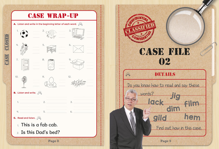 [正版]外研社丽声瑞格叔叔自然拼读法青少版1(外研社英语分级阅读)(点读版)(配光盘)高清大图