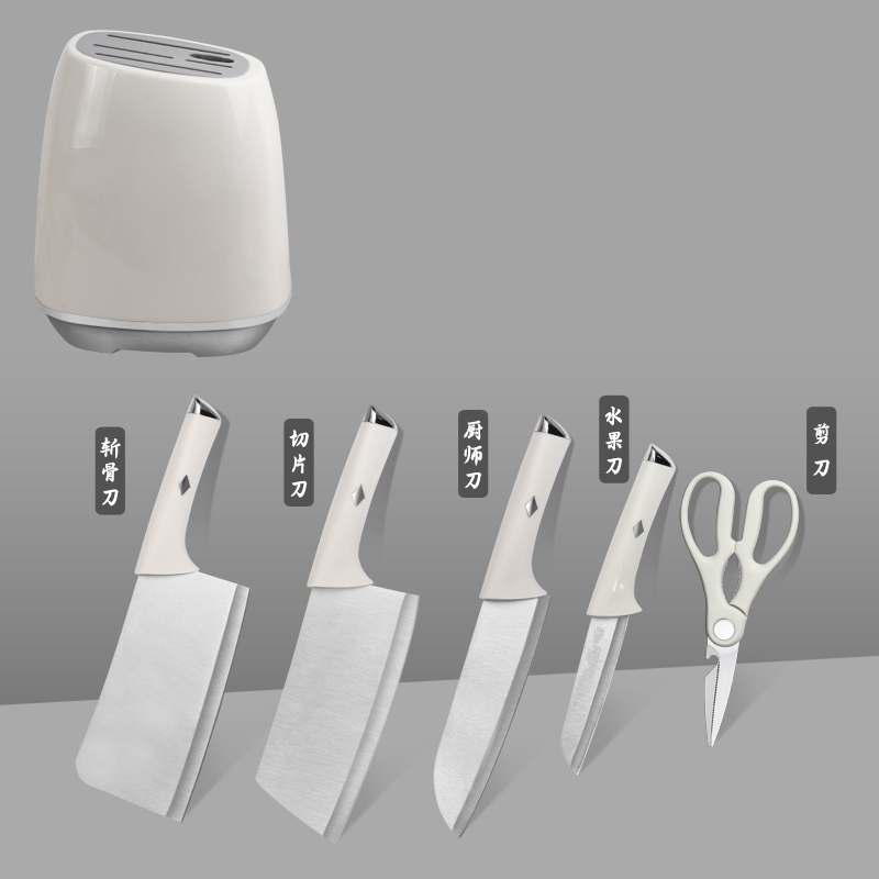 德博莱云朵系列刀具六件套 DBL-LJTTD001高清大图