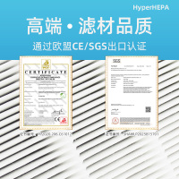 艾德加适配 KJ560A12空气净化器过滤网滤芯 KJ560A12过滤网IF002