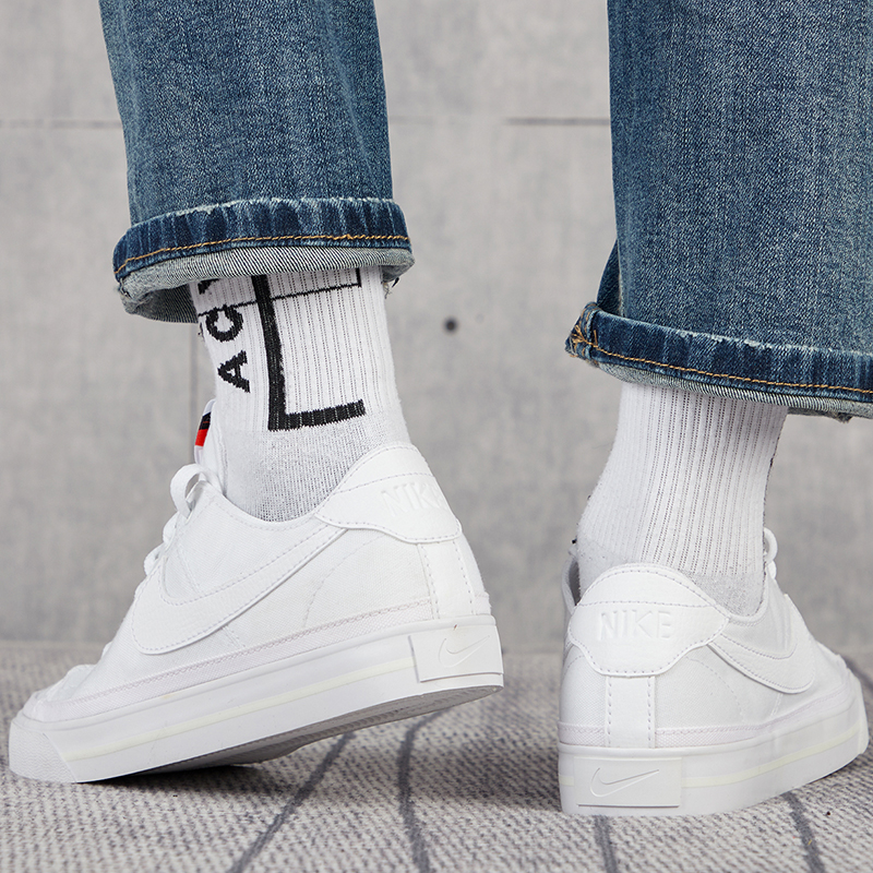 Nike/耐克 女鞋21新款WMNS COURT LEGACY舒适耐磨休闲板鞋 CZ0294-100高清大图