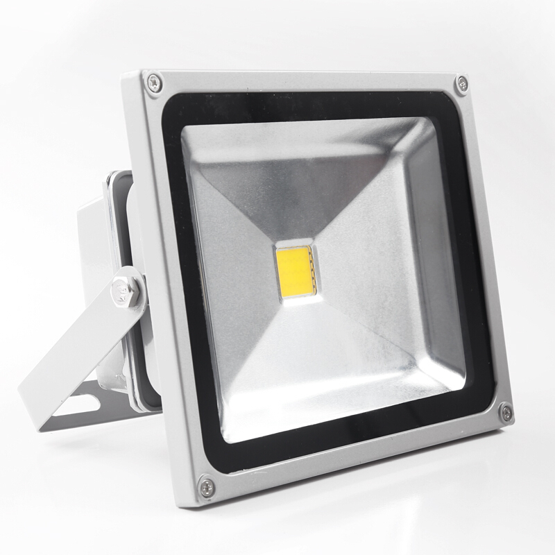 LED投光灯户外灯强防水广告灯室外照明超亮射灯庭院招牌灯50W400W豪华版★正白/暖白波迷娜BOMINA高清大图