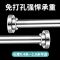 免打孔304不锈钢浴帘杆毛巾杆衣柜杆晾衣杆多功能伸缩杆窗帘杆