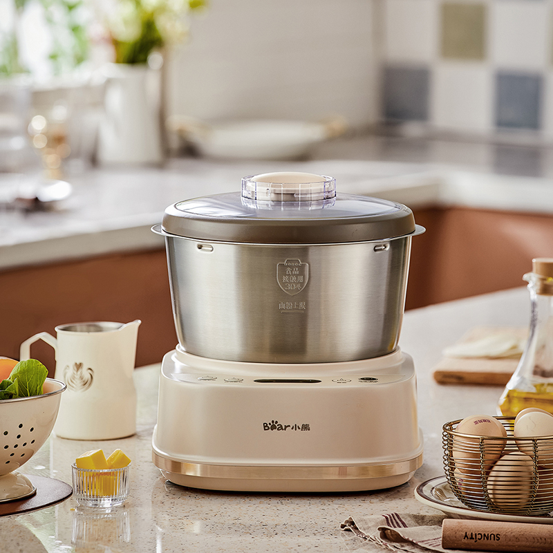 小熊(bear)和面机 微电脑智控全自动电动和面机家用揉面机活面面粉