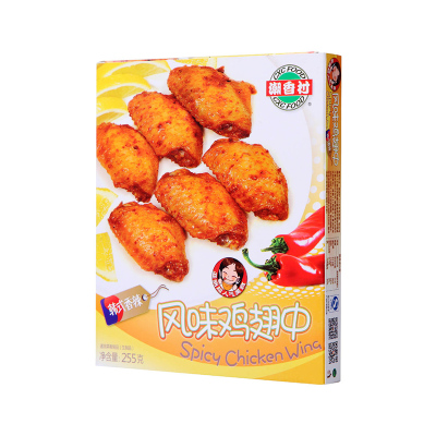 潮香村风味鸡翅中255g