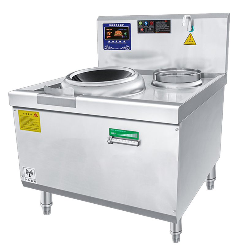 疆途者 商用电磁灶电炒灶工程款单头小炒灶15kw SJTZ-1RH-8001高清大图