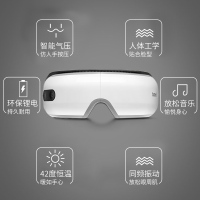 倍轻松(Breo)眼部按摩器 iSee4X 眼部护理 眼部按摩仪 护眼仪 米白色 白色