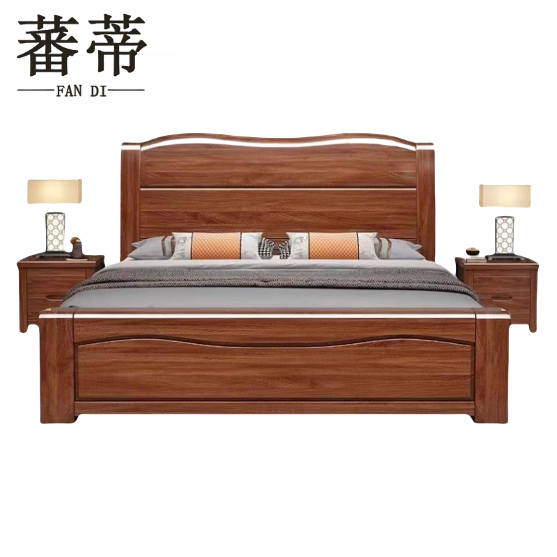 蕃蒂卧室床180*200cm张