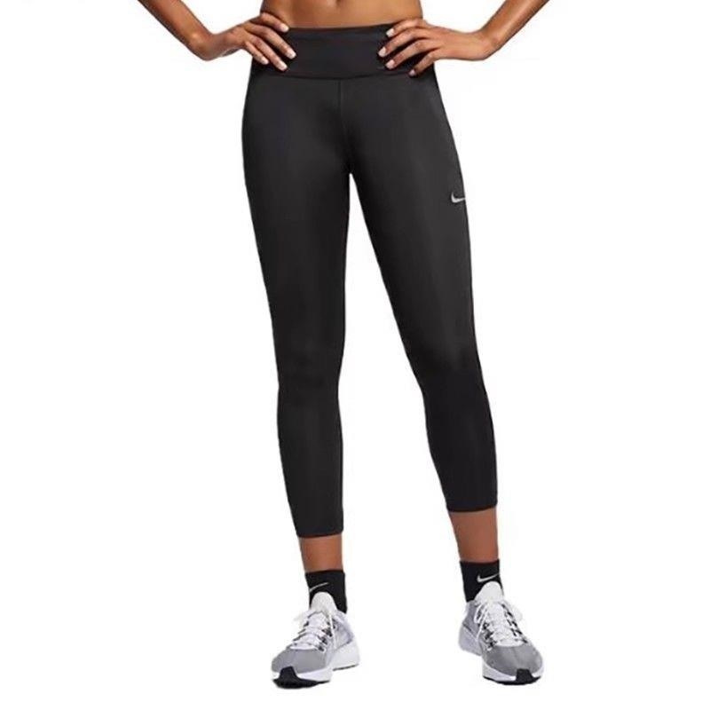 NIKE耐克长裤训练运动速干透气弹力紧身女裤BV0039-010 D