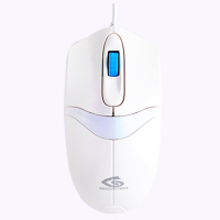 魔蝎手(mogegame) M900USB有线鼠标 光电台式机笔记本电脑家用游戏商务办公有线鼠标 白色