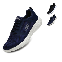 Skechers斯凯奇男鞋新款轻质跑鞋跑步鞋 网布透气运动鞋55074