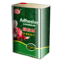 绿松林万能胶强力胶粘剂木工用粘地毯地板革人造草坪喷绘布的专用胶水大桶装 12kg