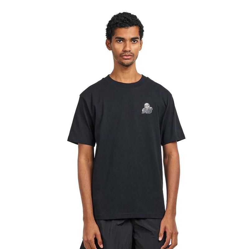 新百伦(New Balance)NewBalance联名款休闲潮牌纯棉圆领彩印男士高清大图