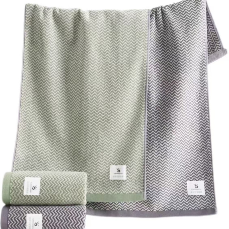 世纪金鹰 竹纤维提花毛巾 067单条袋装高清大图