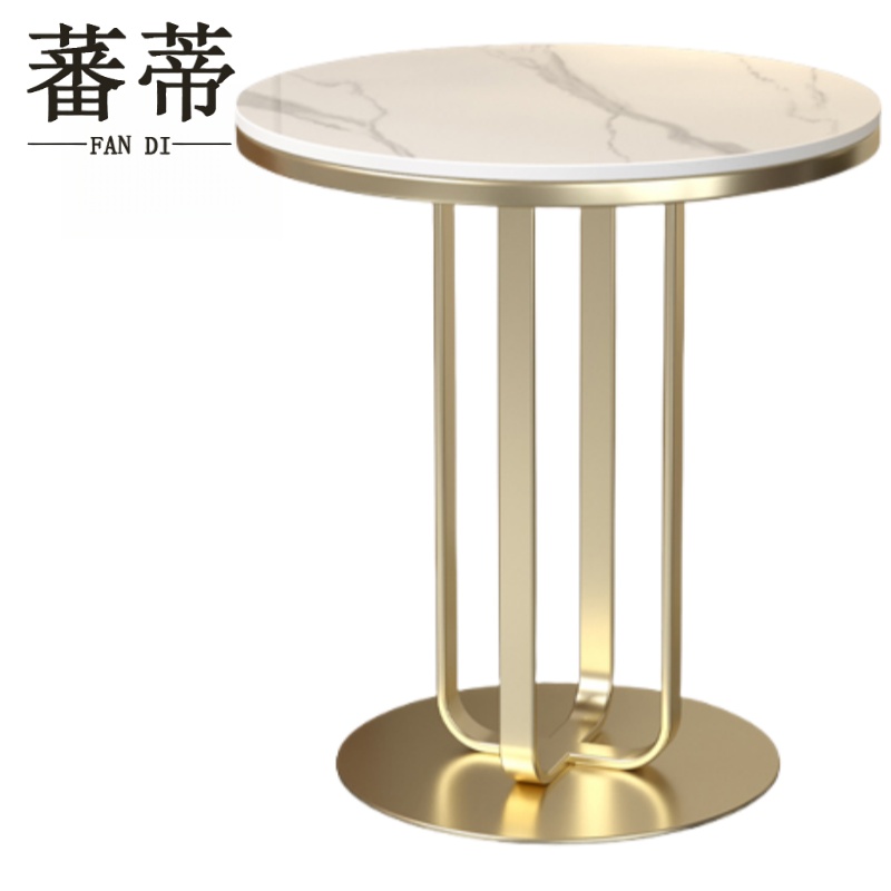 岩板圆桌高清大图