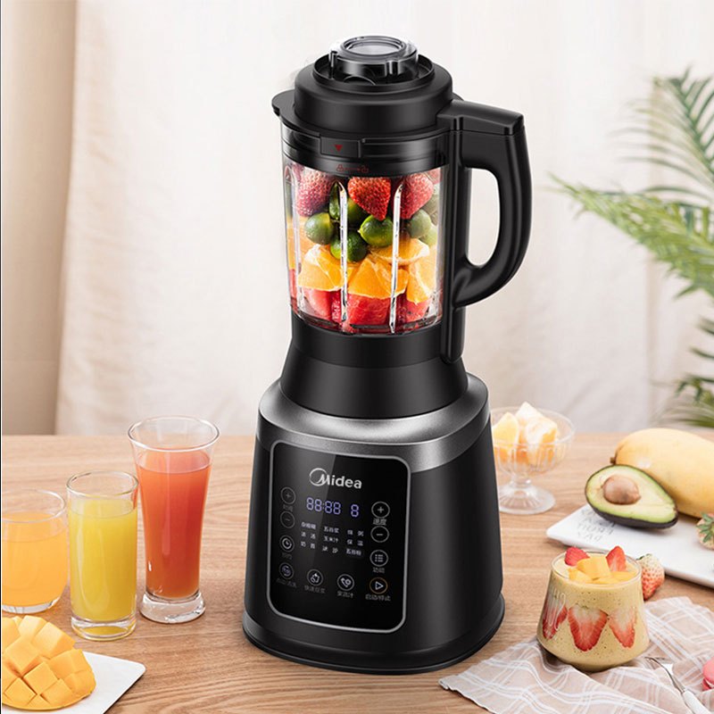 美的(Midea) 破壁机 PB210 高速加热料理机免滤 智能菜单一键操作 辅食机 豆浆机 榨汁机果汁机搅拌机