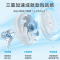 美的(Midea)电风扇SAF30AC家用落地扇7叶台立两用扇卧室摇头安静节能循环通风大风量电扇 白色