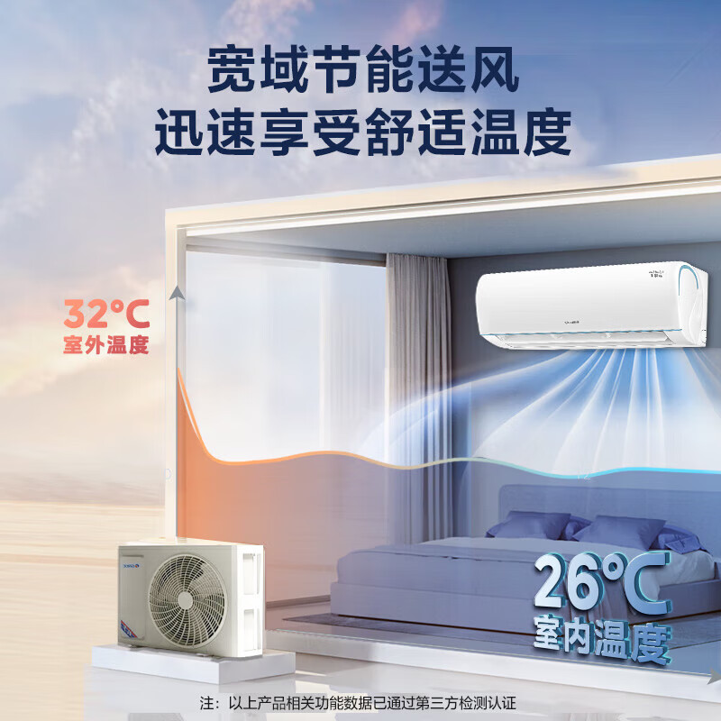 格力空调大1匹云锦二代新一级能效变频冷暖空调挂机官方旗舰店
