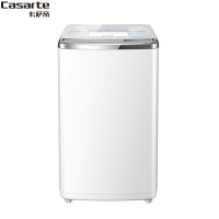 卡萨帝（Casarte） 8.5公斤高端变频波轮洗衣机全自动 斐雪派克变频电 智能APP控制 白色C801 85U1