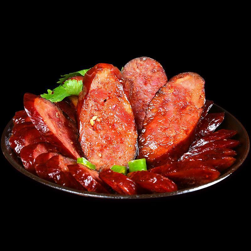 贵州特产杉木河农家香肠施秉县秘制烟熏肉300g湖南正宗麻辣口味香肠