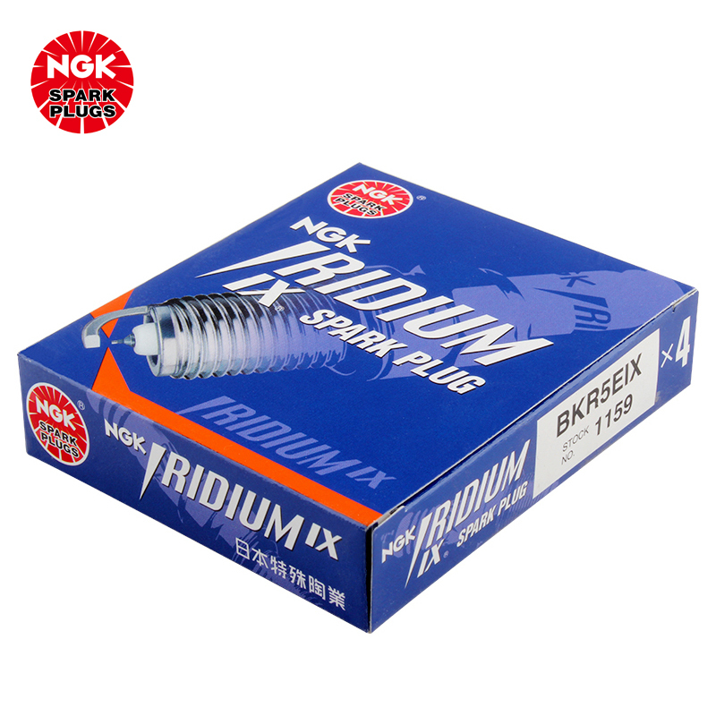 NGK 铱合金火花塞 BKR5EIX 1159 四支装 QQ3/QQ6/东方之子/旗云/瑞虎/瑞麒/帕拉丁/阳光/志俊/