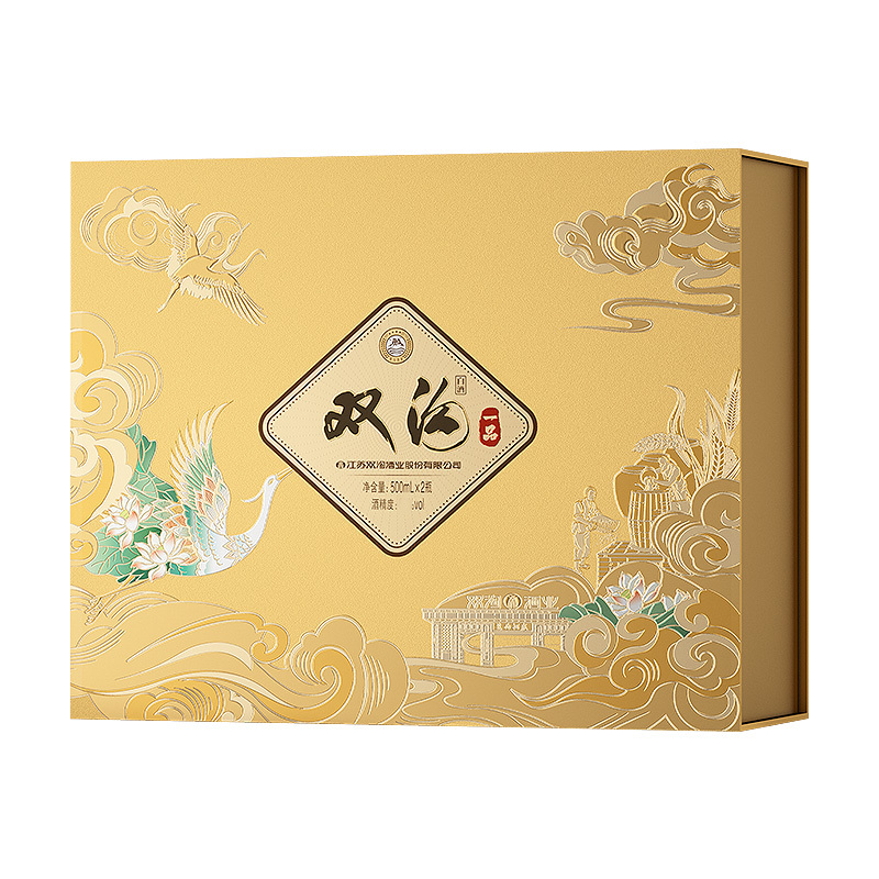 双沟 珍宝坊一品42度500mL双瓶礼盒装 浓香白酒送礼1469