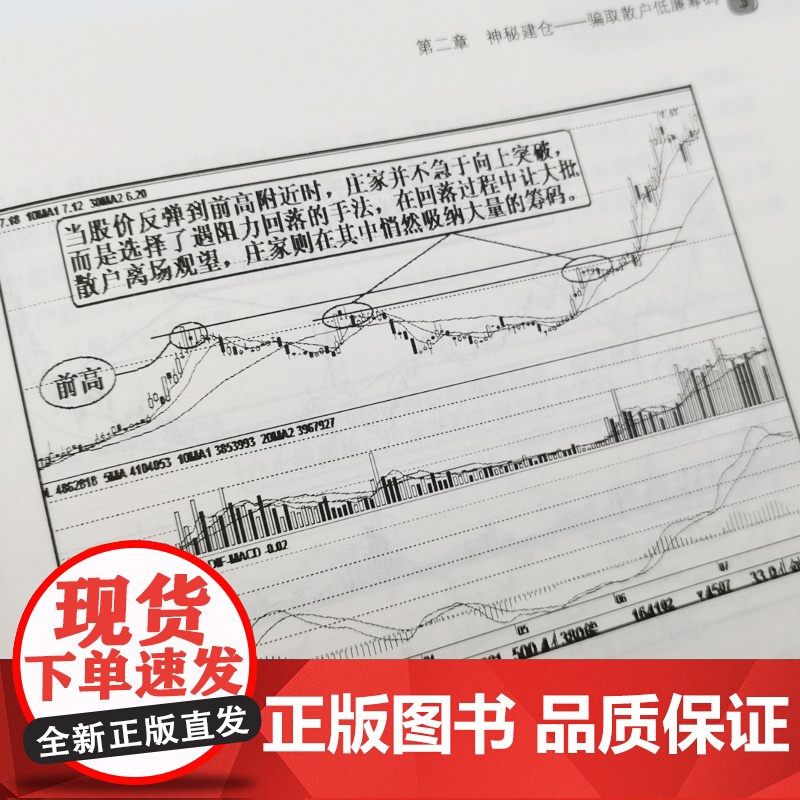 庄家意图——股市技术图表背后的庄家操盘手法 麻道明 中国经济出版社 正版书籍高清大图