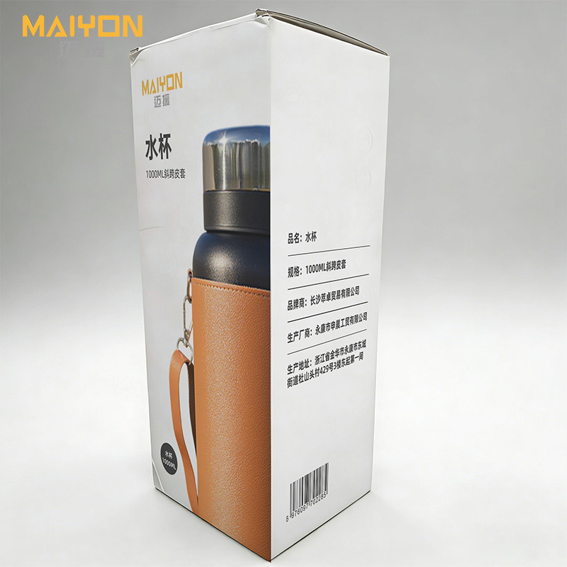 迈援 水杯 1000ML斜跨皮套 个高清大图