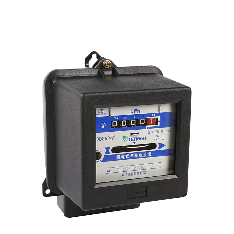 天正电气 DD862 单相 220V 10(40)A 机械式 09050030003 电能表电表