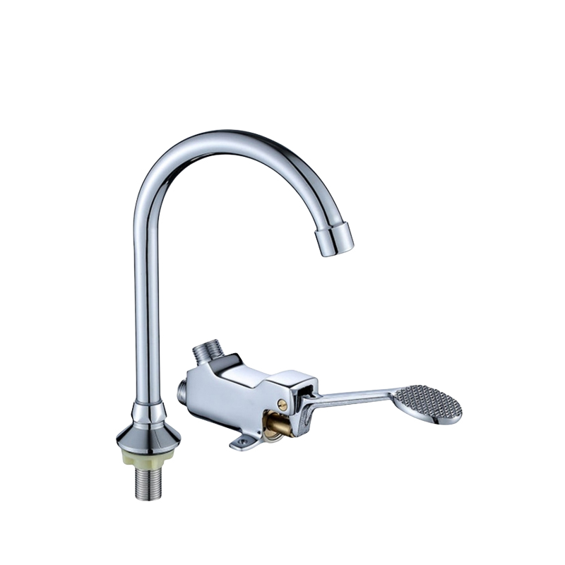 熙颖妮 黄铜脚踏菜盆龙头 JT-1 个