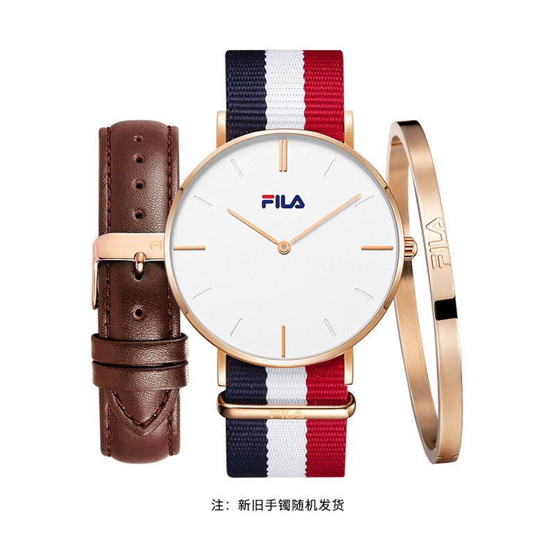 fila斐乐手表士手表通用情侣手表男表女表尼龙带欧美品时尚