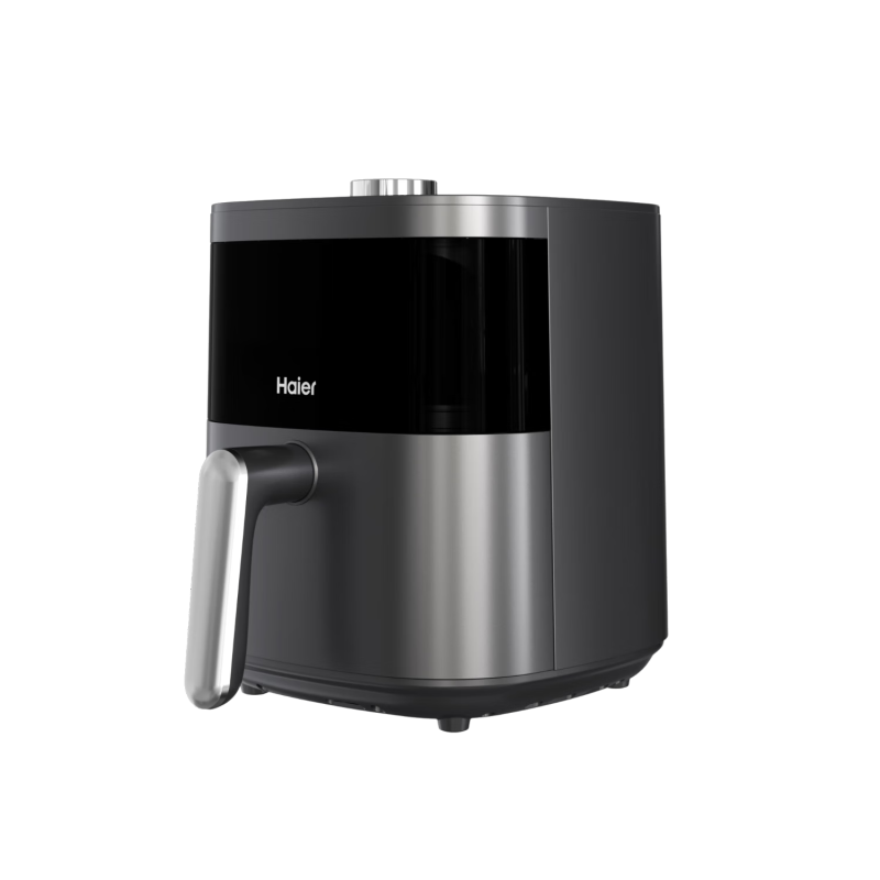 海尔(Haier)大容量3L不粘图层360度热风循环烤空气炸锅HSAF-MV301(S)