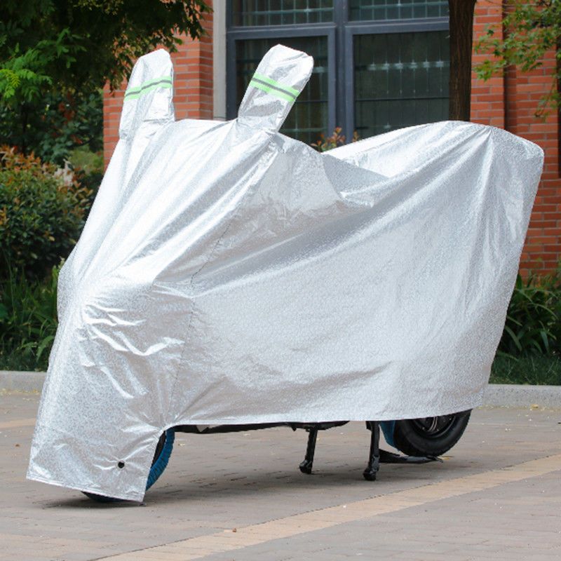 威珺雨棚/防雨布 电动车摩托车防雨罩电瓶车遮雨罩加厚防晒车衣套遮阳