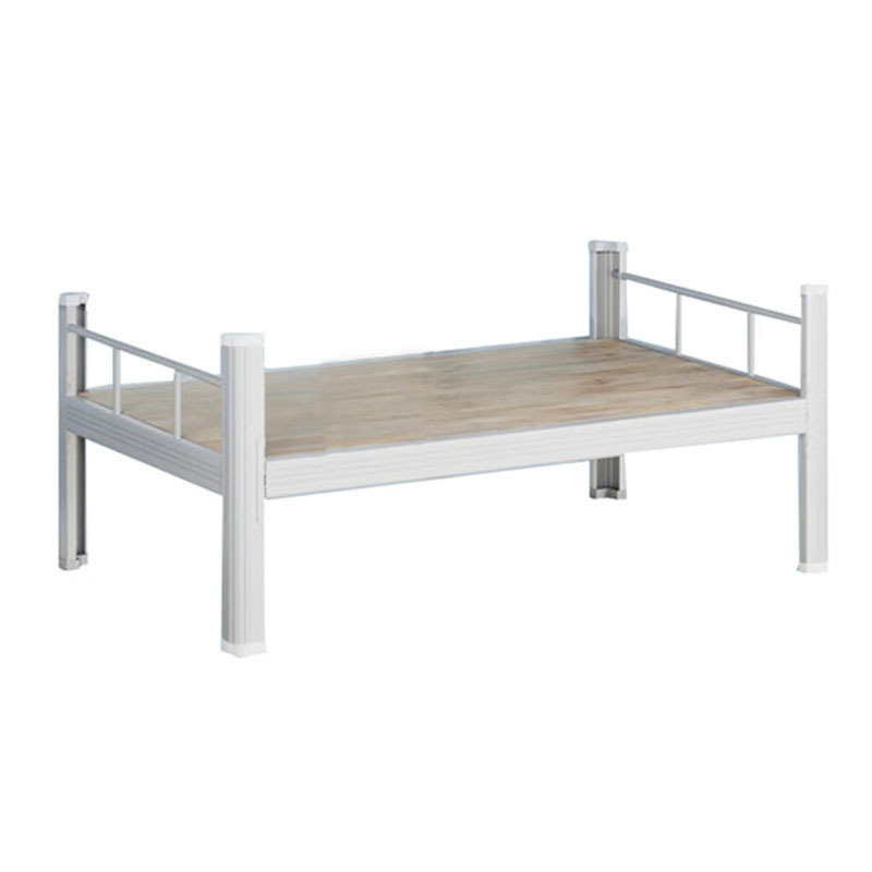 创世人 加厚型材单人床含床板含3cm床垫 900*2000*750mm高清大图