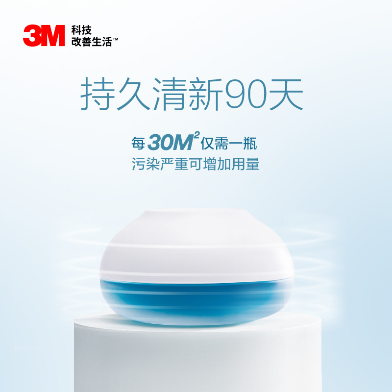 3M PN38009甲醛净化凝胶新房吸甲醛神器空气净化除味去甲醛清除剂高清大图