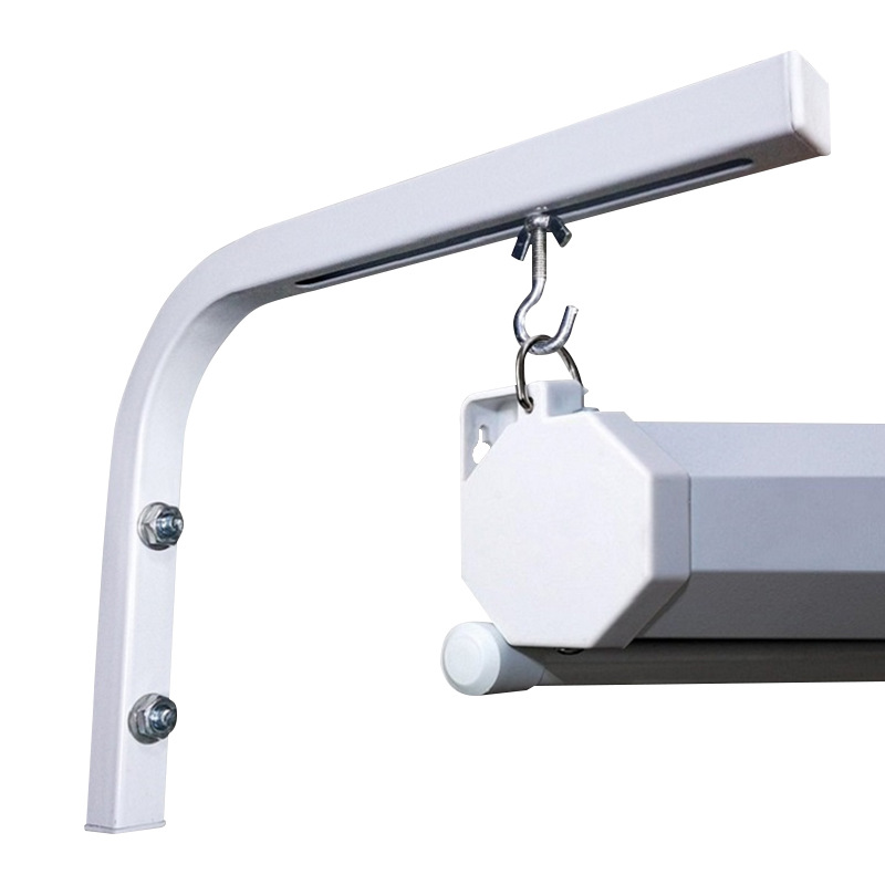 投影幕布安装挂钩 L型 90度L型勾幕布挂架 1对