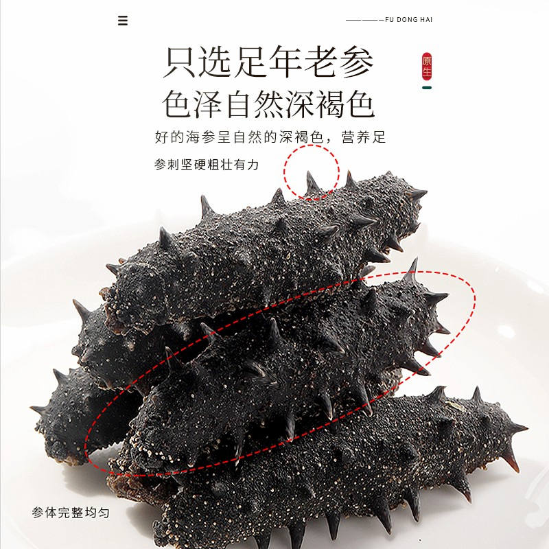 褔東海(FU DONG HAI) 海参礼盒 100g(80头)