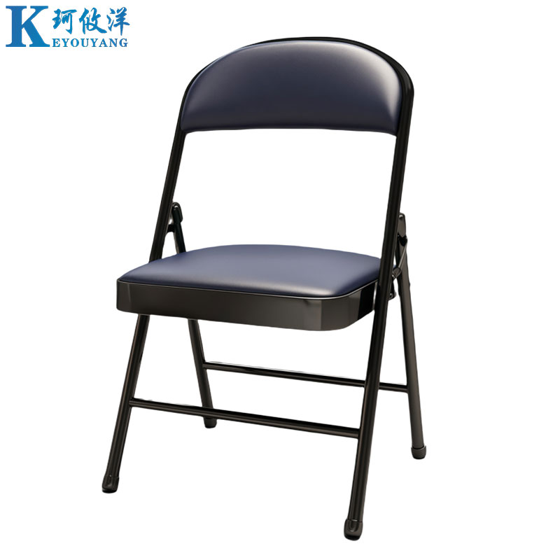 珂攸洋学习椅黑腿蓝面450*460*790mm把高清大图