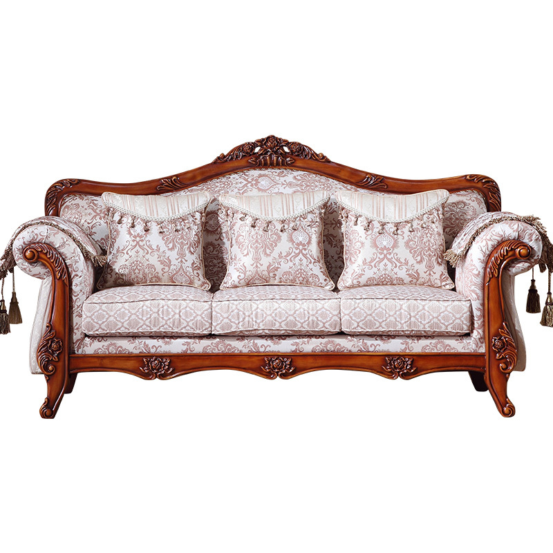 欧式布艺沙发闪电客小户型拆洗售楼处院公寓简欧客厅三人位123组合报