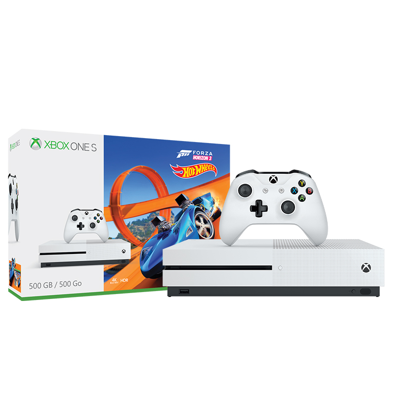 Xbox One S Forza Horizon 3 Hot Wheels 主機套裝 (500GB)