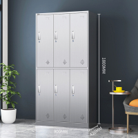 星伟卓 不锈钢柜 六门180*90*42cm个