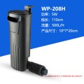 乌龟缸过滤器水族箱过滤迷你低水位过滤清澈鱼缸瀑布式过滤器_1 默认尺寸 外挂瀑布过滤