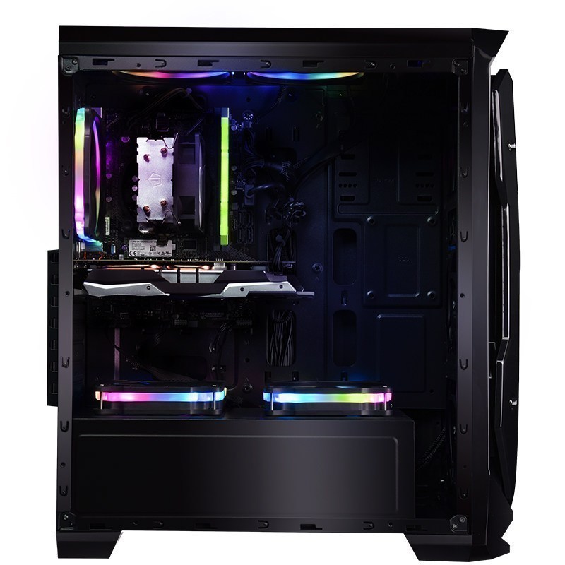 名龙堂(MLOONG)激龙i5 8500升9400F/GTX1050Ti升1060吃鸡游戏台式电脑主机/DIY组装机