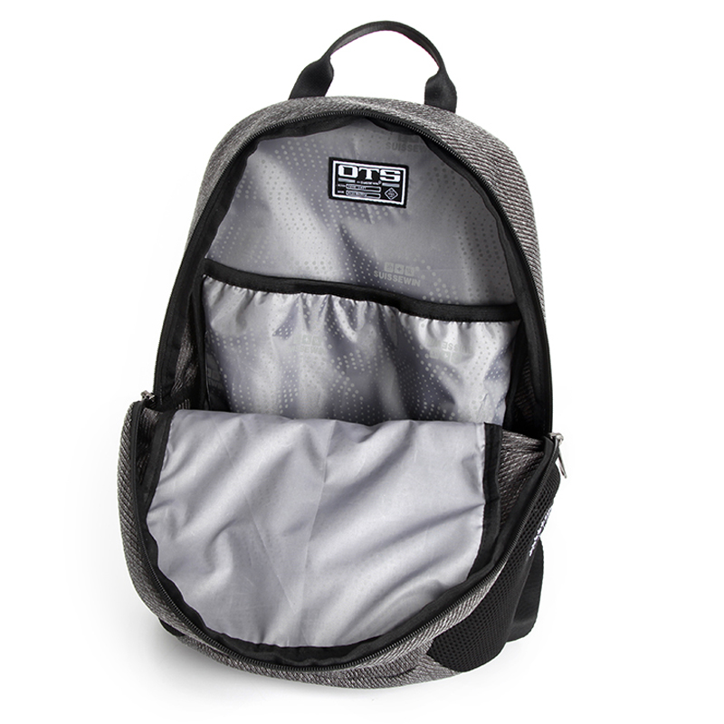 SUISSEWIN瑞士军刀时尚轻便商务上班休闲潮流双肩包高清大图