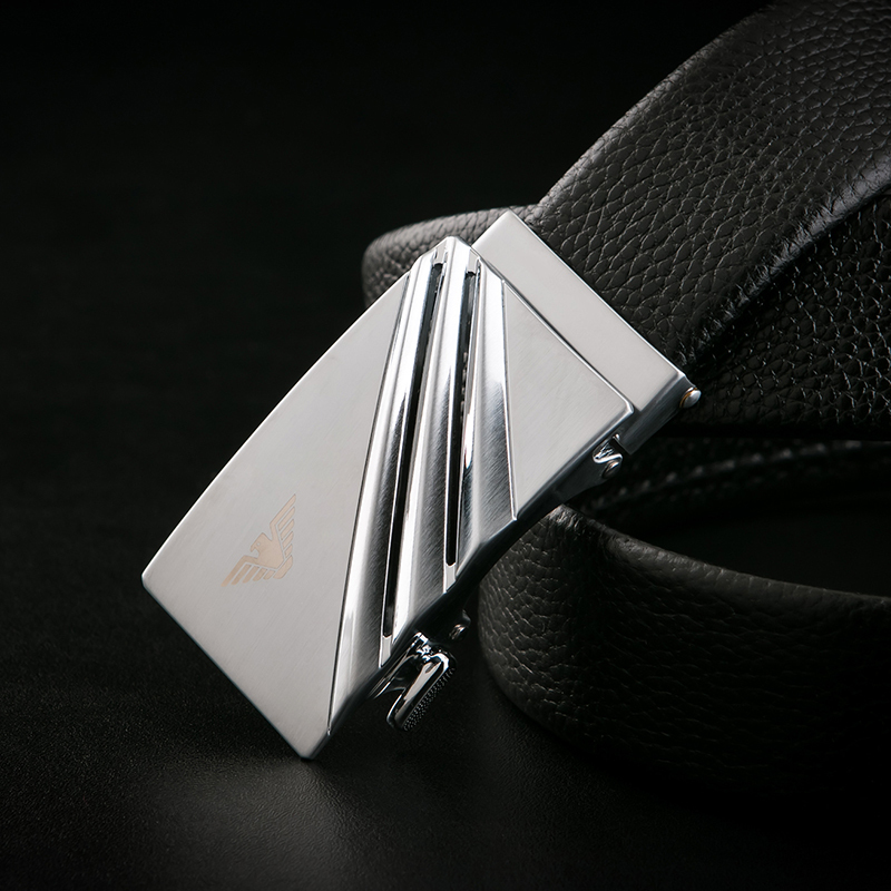lidenamani利登阿玛尼男装皮带腰带新品男士真皮自动扣休闲板扣韩版
