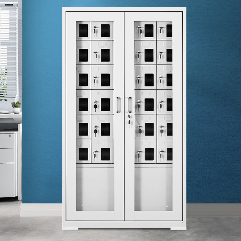 科野 手机充电柜存放柜对讲机柜保管柜电子设备存放柜寄存柜30门可充电高清大图