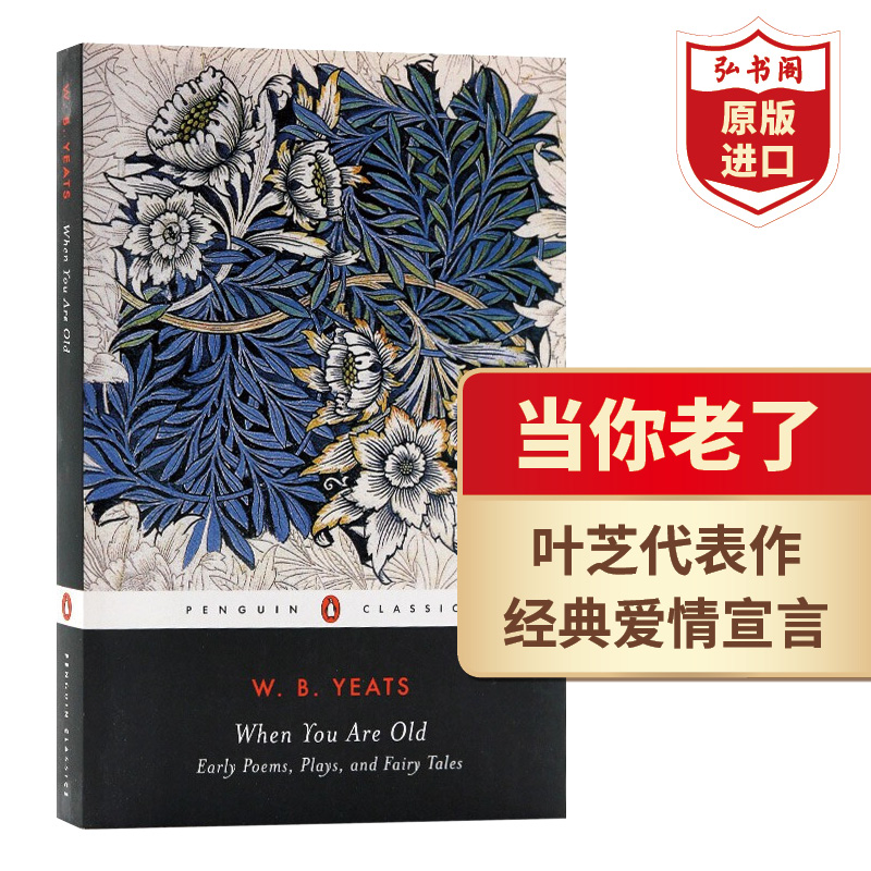 [正版]当你老了 叶芝诗集 英文原版 When You Are Old Early Poems Plays and F高清大图