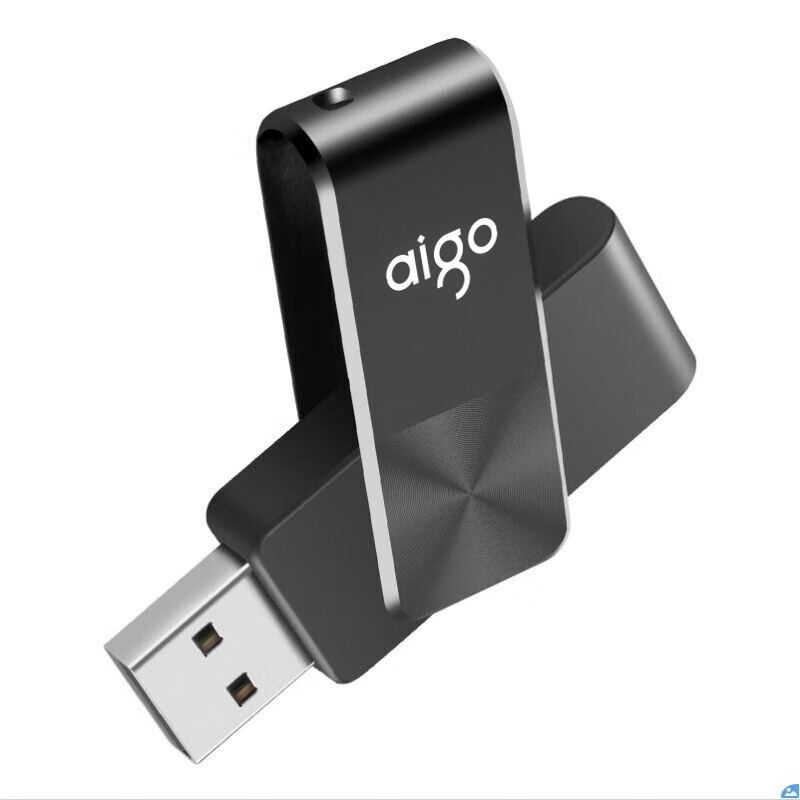 爱国者(aigo)U266-64G USB2.0U盘(计价单位:个)黑色高清大图