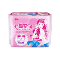 七度空间优雅系列卫生巾姨妈巾组合装日用棉柔245mm10片 6包